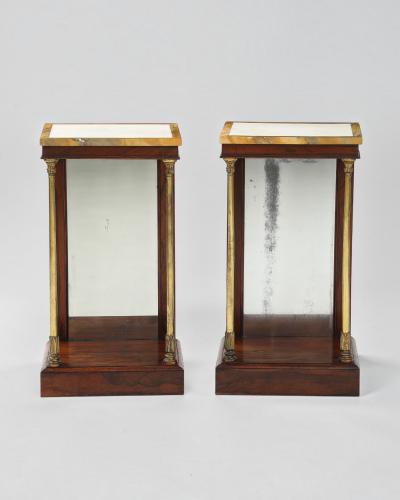 Pair of Regency Rosewood Pier Tables c 1820
