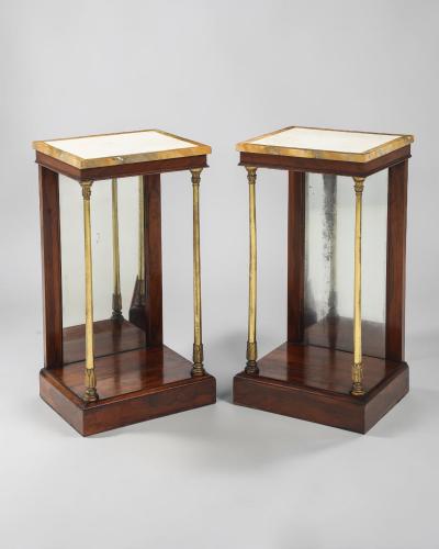 Pair of Regency Rosewood Pier Tables c 1820