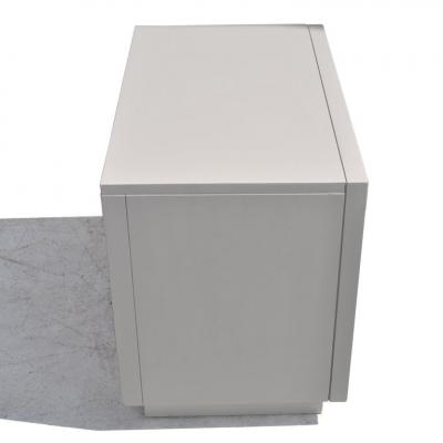Pair of Regency Style Grey Nightstands Side Tables