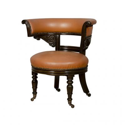Pair of Regency Style Mahogany Chairs