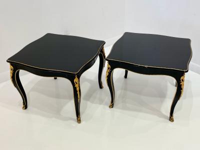 Pair of Rococo Side Tables in the Louis XV Style France 1940s