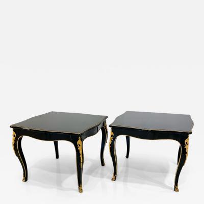 Pair of Rococo Side Tables in the Louis XV Style France 1940s