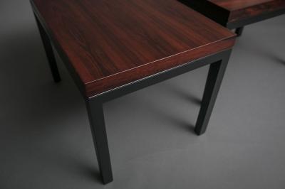 Pair of Rosewood Side Tables