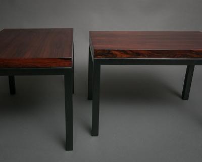 Pair of Rosewood Side Tables