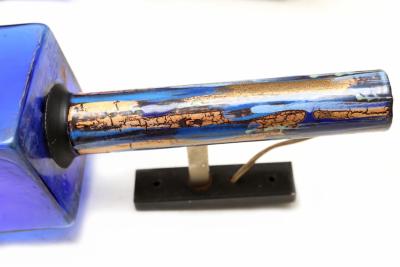 Pair of Royal Blue Sconces