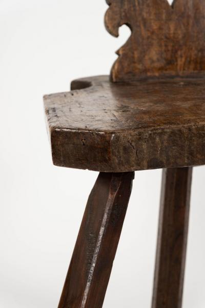Pair of Rustic Alpine Chairs