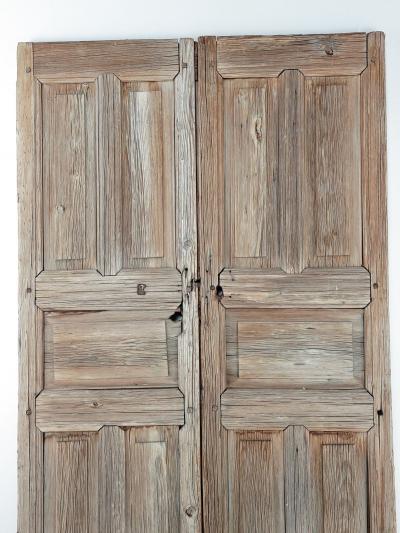 Pair of Rustic American Southwestern Doors 19th Century