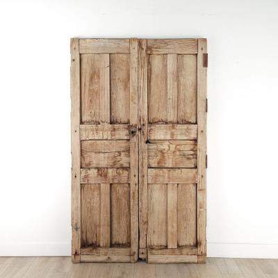 Pair of Rustic American Southwestern Doors 19th Century