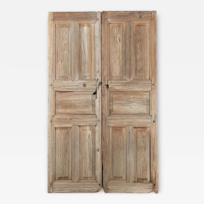 Pair of Rustic American Southwestern Doors 19th Century