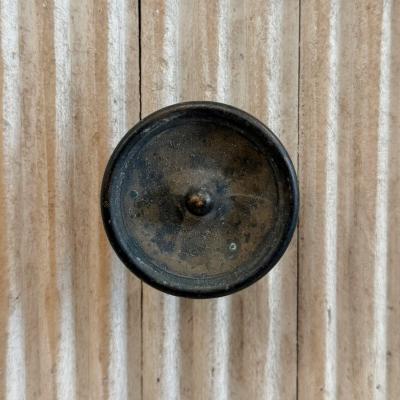 Pair of Rustic Painted Wood Swedish Commodes