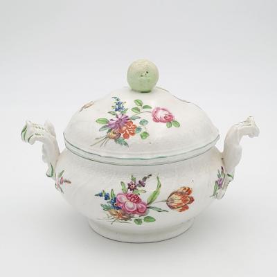 Pair of Sauce Tureens Germany circa 1820 As Is