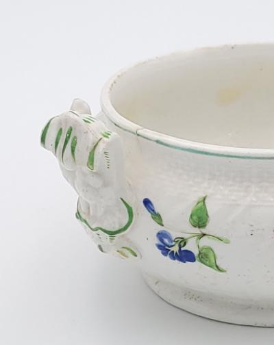 Pair of Sauce Tureens Germany circa 1820 As Is