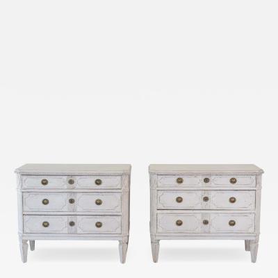 Pair of Scandinavian Chests of Drawers circa 1920