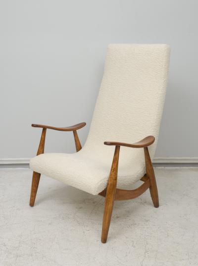 Pair of Scandinavian Mid Century Lounge Chairs