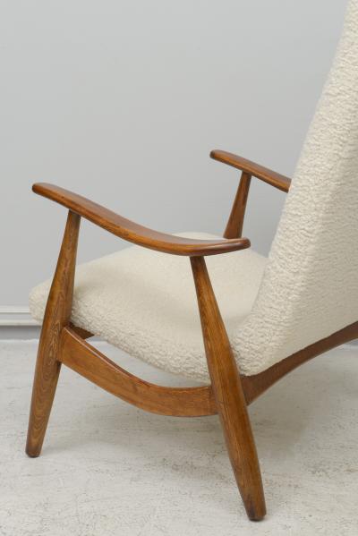 Pair of Scandinavian Mid Century Lounge Chairs