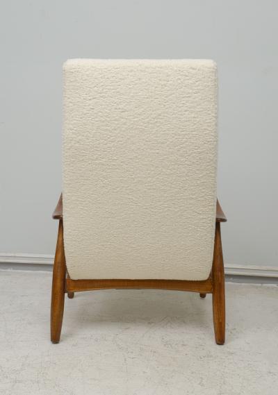 Pair of Scandinavian Mid Century Lounge Chairs
