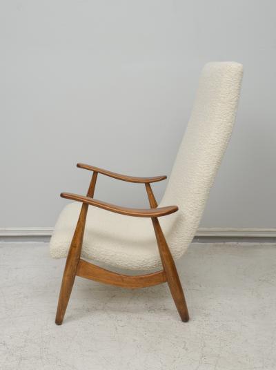 Pair of Scandinavian Mid Century Lounge Chairs