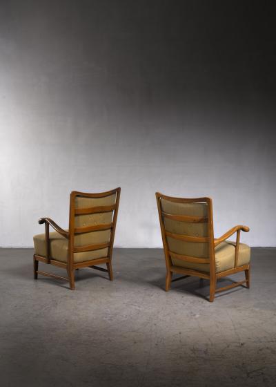 Pair of Scandinavian Modern armchairs