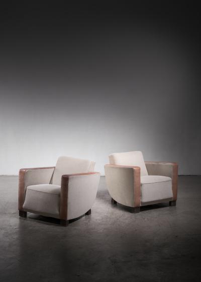 Pair of Scandinavian Modern armchairs