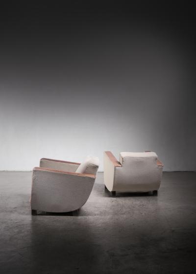 Pair of Scandinavian Modern armchairs