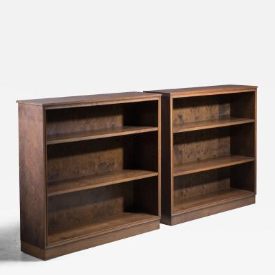 Pair of Scandinavian Modern bookcases