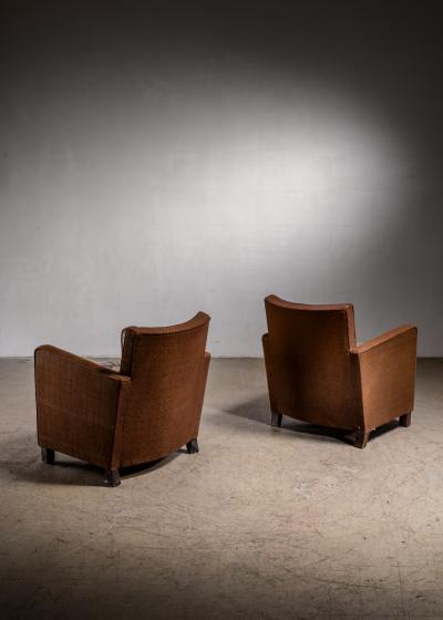 Pair of Scandinavian Modern club chairs