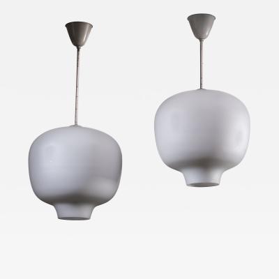 Pair of Scandinavian Modern pendants
