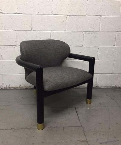 Pair of Sculptural Lounge Chairs