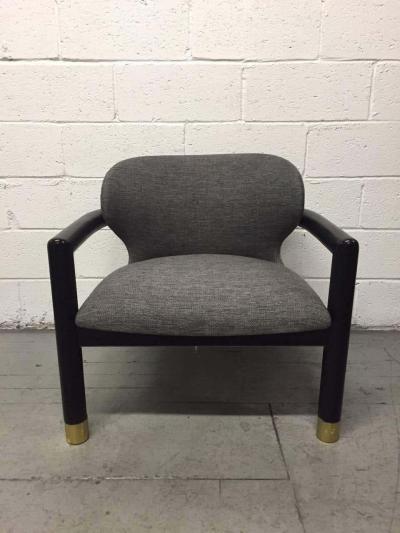Pair of Sculptural Lounge Chairs
