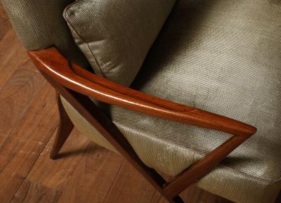 Pair of Sculptural Lounge Chairs