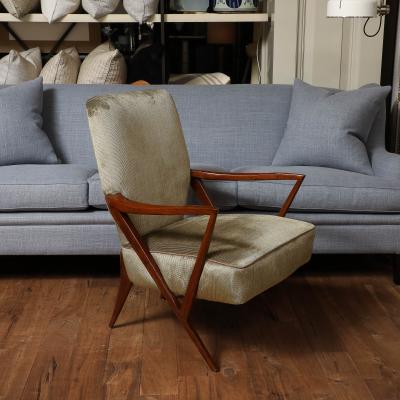 Pair of Sculptural Lounge Chairs