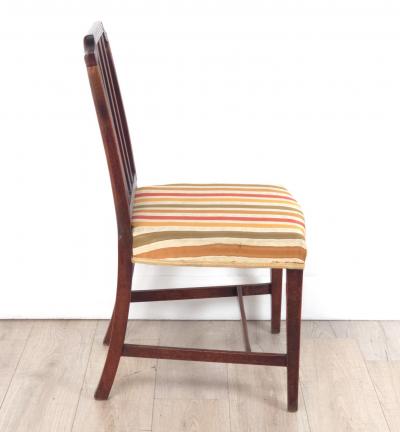 Pair of Sheraton Mahogany Side Chairs England 19th century