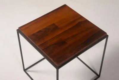 Pair of Side Tables by Brazilian Designer 1960s