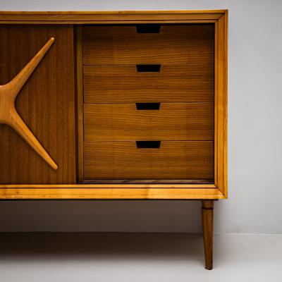 Pair of Sideboards Italian Manufacture Mid 20th Century