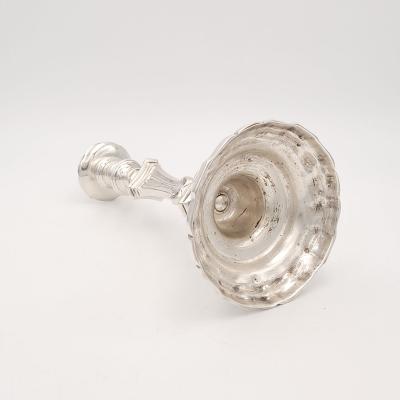 Pair of Silver Candlesticks France 19th century