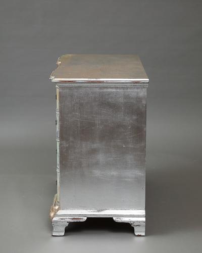 Pair of Silver Leaf Chests