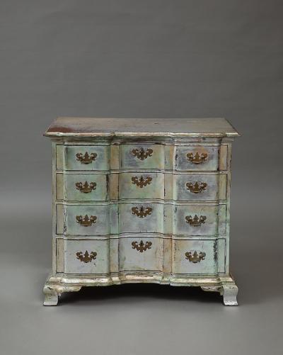 Pair of Silver Leaf Chests