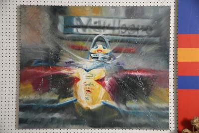 Pair of Solaris Formula 1 Paintings