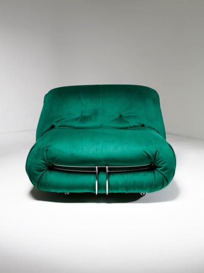Pair of Soriana Lounge Chairs by Afra and Tobia Scarpa for Cassina