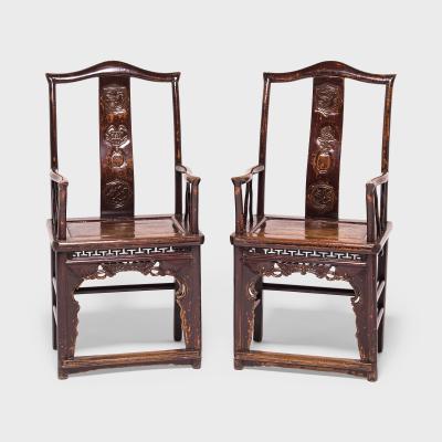 Pair of Southern Administrator s Chairs