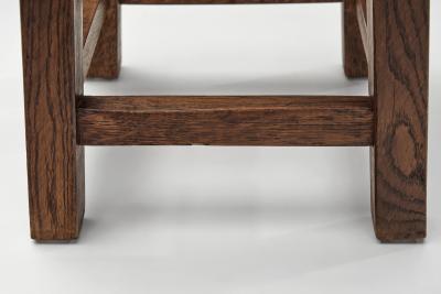 Pair of Square Mid Century Modern Stools Europe 1950s