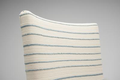 Pair of Stained Oak Armchairs Europe ca 1940s