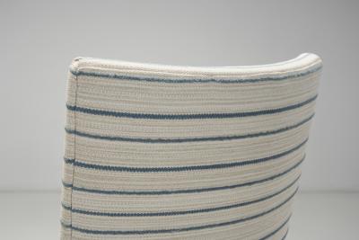 Pair of Stained Oak Armchairs Europe ca 1940s