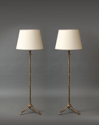 Pair of Standing Lamps c 1950