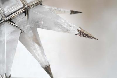 Pair of Star Flush Mounts by Phoenix