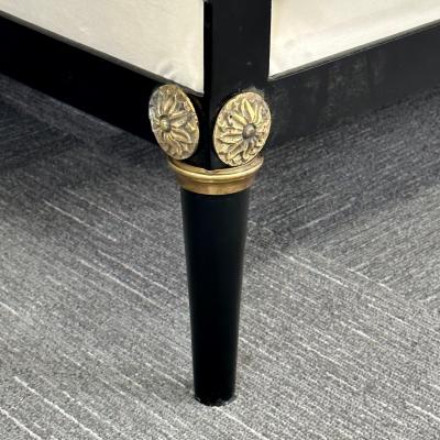 Pair of Steel and Bronze Sofas Settees Hollywood Regency Peter Marino Style