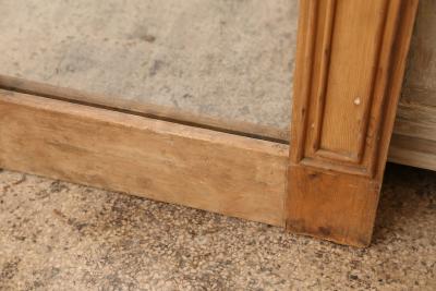 Pair of Stripped Pine Mirrors