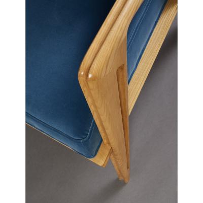 Pair of Stunning Armchairs att to Campo Graffi Italy 1950s