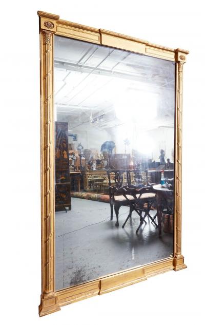 Pair of Substantial Georgian Giltwood Mirrors