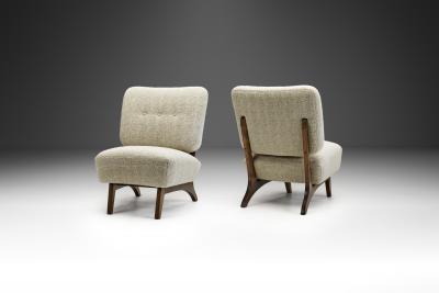 Pair of Susanna Lounge Chairs by Aake Anttila Finland 1950s